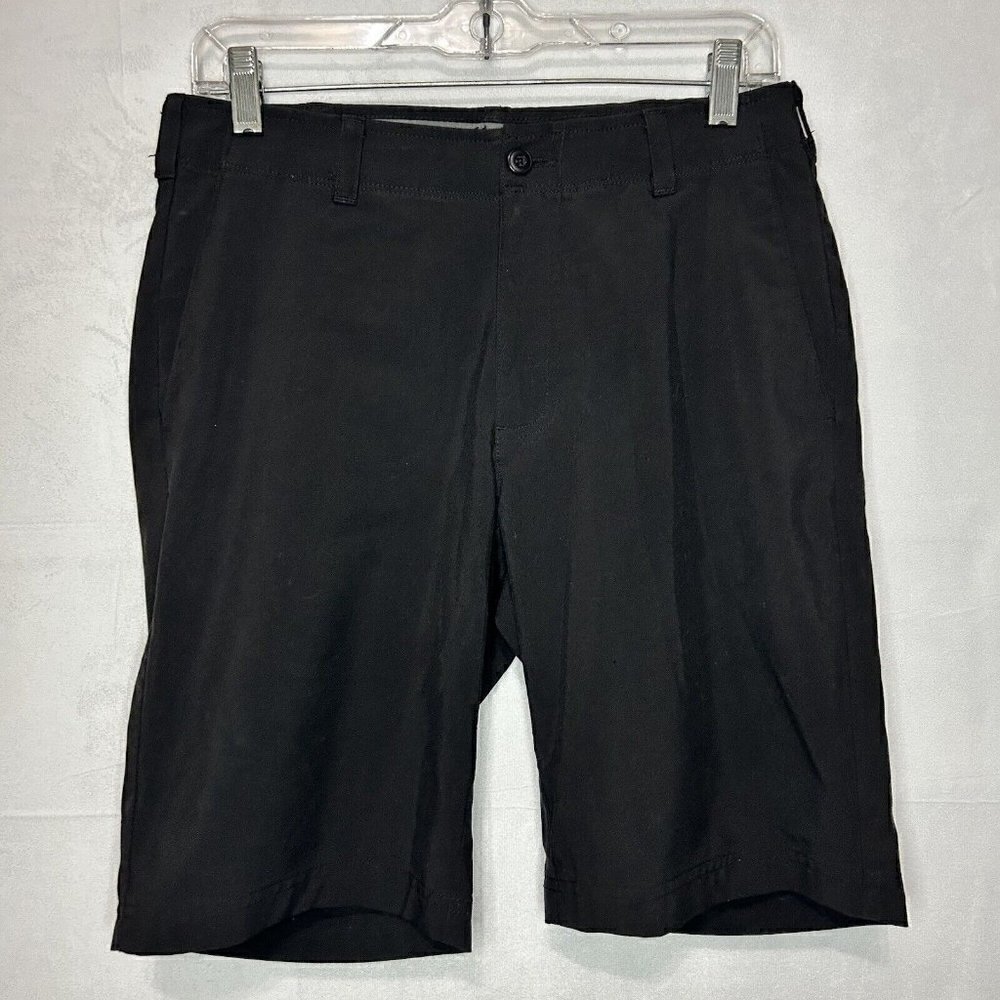 Ben Hogan Flat Front Golf Short Solid Black Size 30x10